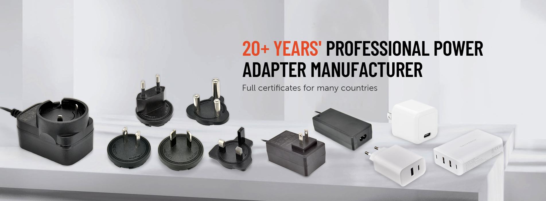 power supply adapters, PD chargers and power transformers power supply adapters, PD chargers and power transformers
